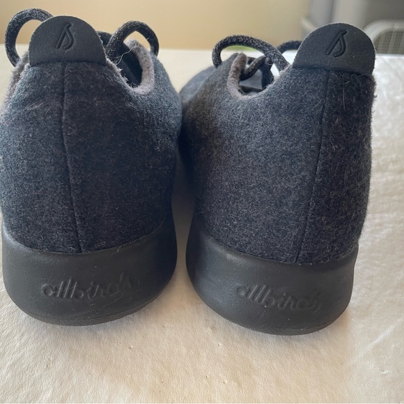 Allbirds Dark Gray Wool Runners/ M10 - Picture 8 of 16
